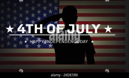 4th of july independence day, Happy Independence day Stock Vector