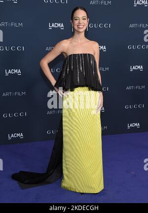 Claudia Sulewski arriving to the 2022 LACMA Art + Film Gala held at