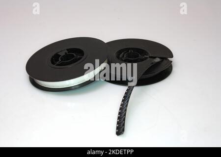 Two Movie Film Reels Isolated On Stock Photo 72426898