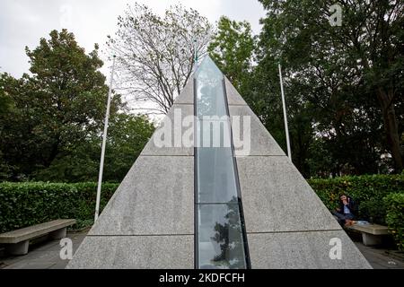 national memorial to members of the defence forces who died in the service of the state merrion square dublin republic of ireland Stock Photo