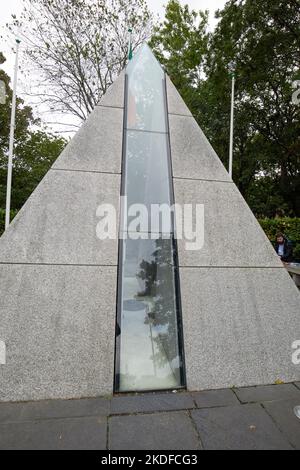 national memorial to members of the defence forces who died in the service of the state merrion square dublin republic of ireland Stock Photo