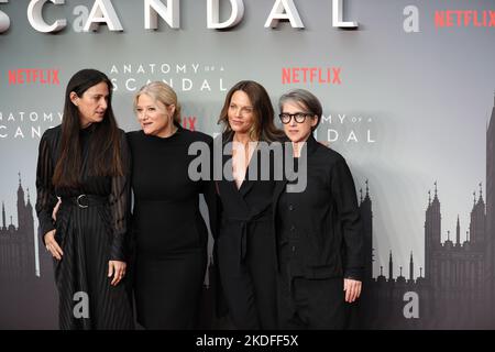 Liza Chasin, Bruna Papandrea, Allie Gross attend the World premiere of