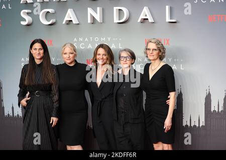 Liza Chasin, Bruna Papandrea, Allie Gross attend the World premiere of