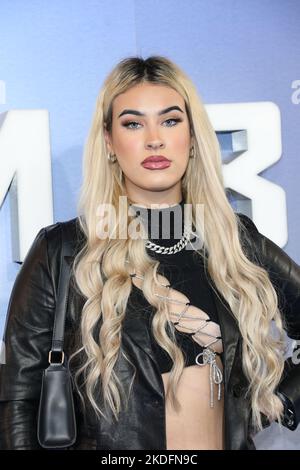 Megan Bolton attends the UK special screening of 'Ambulance' in London Stock Photo