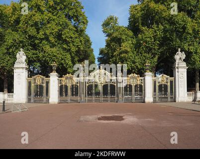 Canada Gate at Buckingham Palace in London, UK Stock Photo