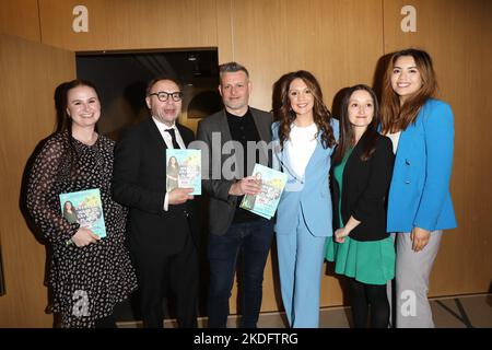 Laura Tobin attends 'Everyday ways to save our Planet' book launch at The Institute of Physics in London Stock Photo