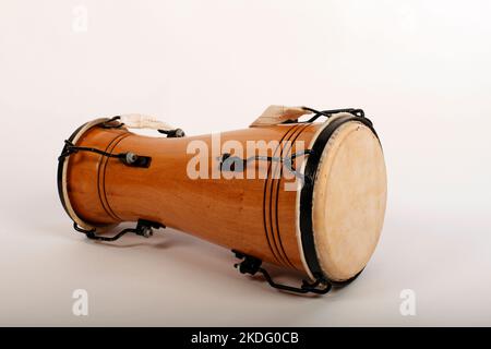 Bata. Cuban traditional double headed drum. Que linda. Stock Photo