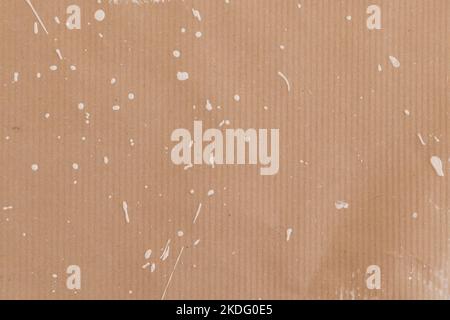 Top view of white paint spots on paper. Top view. Concept of renovation Stock Photo