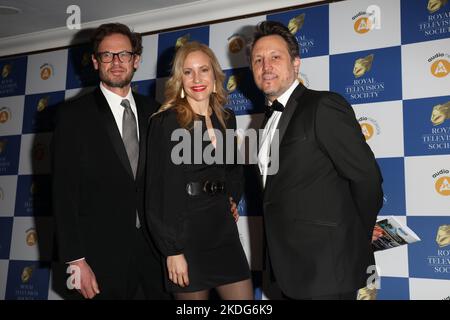 attends Royal Television Society Programme Awards at Grosvenor House Hotel in London Stock Photo