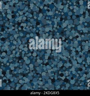 Flecktarn camouflage seamless pattern background. Vector illustration. Stock Vector