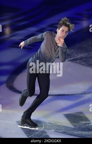 Nika EGADZE (GEO), during the Exhibition Gala, at the ISU European