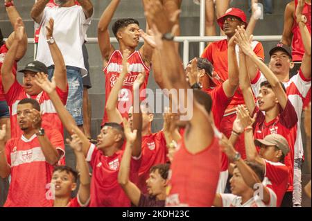 Maceio, Brazil. 06th Nov, 2022. AL - Maceio - 11/06/2022 - BRAZILIAN B 2022, CRB X BAHIA - Supporters during a match between CRB and Bahia at the Rei Pele stadium for the Brazilian championship B 2022. Photo: Jhony Pinho/AGIF/Sipa USA Credit: Sipa USA/Alamy Live News Stock Photo