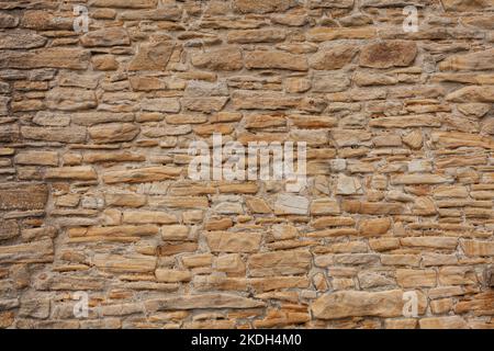 Old fortress wall. Texture image of masonry. Ancient brick surface Stock Photo