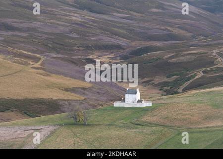 Corgarff Castle in the Cairngorms National Park on a Remote Hillside in Strathdon Stock Photo