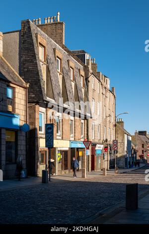 3 November 2022. Peterhead, Aberdeenshire, Scotland. This is some of the architecture within Peterhead town centre. Stock Photo