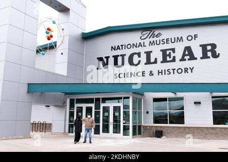 National Museum of Nuclear Science & History in Albuquerque, New Mexico Stock Photo