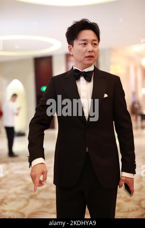 Chinese actor Liu Yijun attends the14th China Golden Eagle TV Art ...