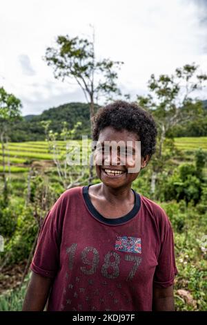 Aetas tribe, Negros island, Philippines Stock Photo