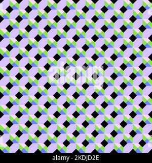 Geometric shapes seamless pattern design Stock Photo