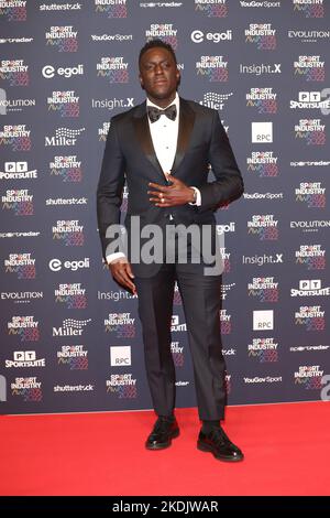 Ayo Akinwolere attends Sport Industry Awards at Battersea Evolution in London, UK. Stock Photo