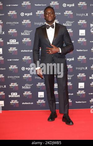 Ayo Akinwolere attends Sport Industry Awards at Battersea Evolution in London, UK. Stock Photo