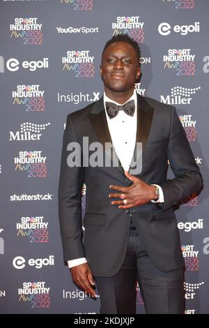 Ayo Akinwolere attends Sport Industry Awards at Battersea Evolution in London, UK. Stock Photo