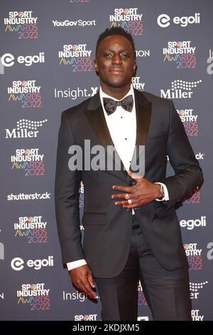 Ayo Akinwolere attends Sport Industry Awards at Battersea Evolution in London, UK. Stock Photo