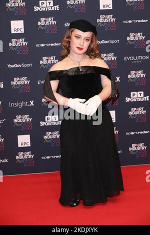 Ellie Robinson attends Sport Industry Awards at Battersea Evolution in London, UK. Stock Photo