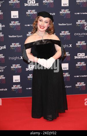 Ellie Robinson attends Sport Industry Awards at Battersea Evolution in London, UK. Stock Photo