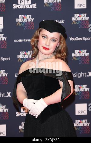 Ellie Robinson attends Sport Industry Awards at Battersea Evolution in London, UK. Stock Photo