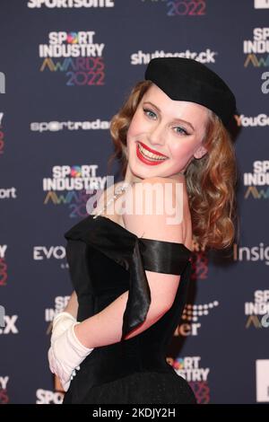 Ellie Robinson attends Sport Industry Awards at Battersea Evolution in London, UK. Stock Photo