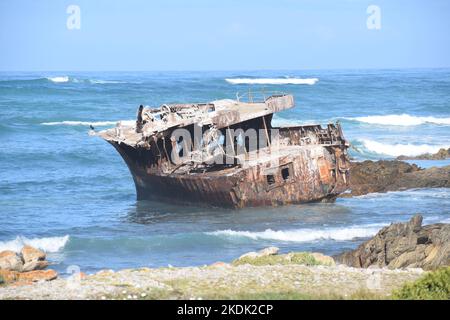 Shipwreck Meisho Maru 38 Stock Photo