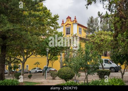 Former Convent of Our Lady of Grace building, Tavira, Algarve, Portugal Stock Photo