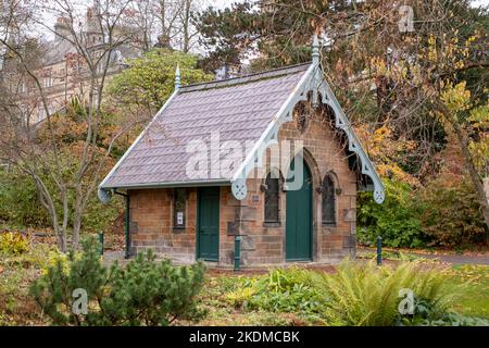 Old Magnesia Pump room, Harrogate Valley Gardens, North Yorkshire, UK Stock Photo