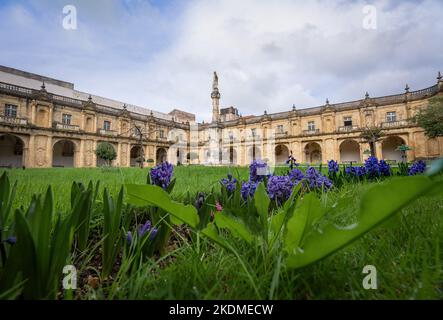 Monastery of Santa Clara-a-Nova Cloisters - Coimbra, Portugal Stock Photo