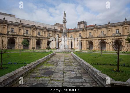 Monastery of Santa Clara-a-Nova Cloisters - Coimbra, Portugal Stock Photo