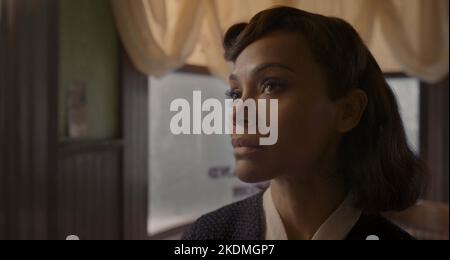 AMSTERDAM, Zoe Saldana, 2022. © Walt Disney Studios Motion Pictures