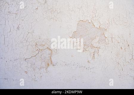 Beige background painting wall texture with cracks Stock Photo