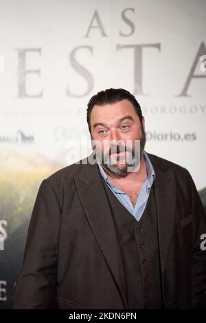 Madrid. Spain. 20221107,  Denis Menochet attends 'As Bestas' Premiere at Verdi Cinema on November 7, 2022 in Madrid, Spain Stock Photo