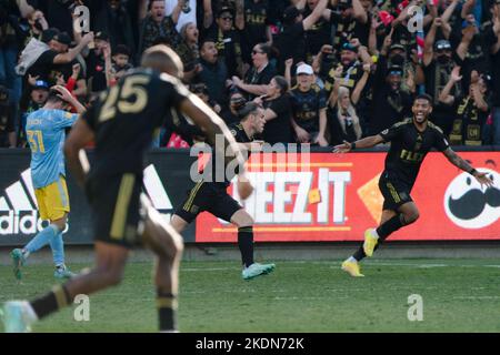 Los Angeles FC forward Gareth Bale (11) during the MLS Cup match, Saturday  against the Philadelphia Union, November 5, 2022, at the Banc of California  Stadium, in Los Angeles, CA. LAFC defeated