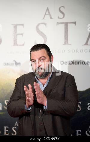 November 7, 2022, Madrid, Madrid, Spain: Denis Menochet attends 'As Bestas' Premiere at Verdi Cinema on November 7, 2022 in Madrid, Spain (Credit Image: © Jack Abuin/ZUMA Press Wire) Stock Photo