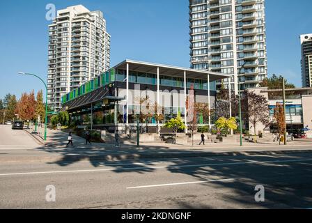 Burnaby Public Library, Burnaby, British Columbia, Canada Stock Photo