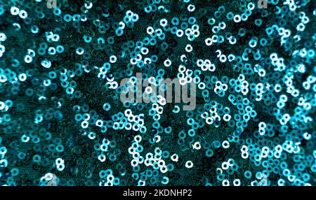 Silver sparkle glitter background. Glittering sequins wall. High quality photo Stock Photo