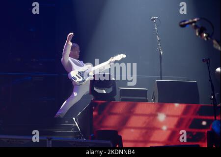 Photographs of Biffy Clyro performing at the OVO Hydro in Glasgow on the 6th November 2022 Stock Photo