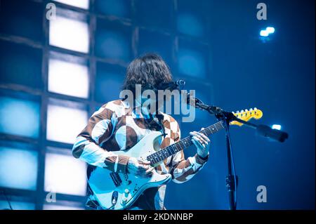 Photographs of Biffy Clyro performing at the OVO Hydro in Glasgow on the 6th November 2022 Stock Photo