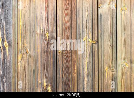 Wooden planks with natural patterns as creative background, wooden board texture Stock Photo
