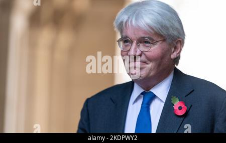 London, UK. 08th Nov, 2022. Andrew Mitchell, Development Minister arrives at a cabinet meeting at 10 Downing Street London. Credit: Ian Davidson/Alamy Live News Stock Photo