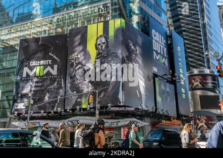 A billboard for the Activision videogame 