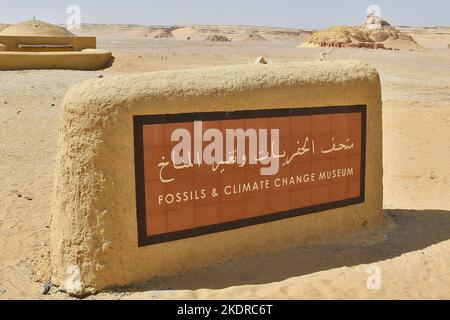 Unique nature protectorate Wadi El Rayan in Wadi al Hitan, Faiyum Governorate, Egypt, October 16, 2022. It was designated a UNESCO World Heritage Site Stock Photo