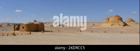 Unique nature protectorate Wadi El Rayan in Wadi al Hitan, Faiyum Governorate, Egypt, October 16, 2022. It was designated a UNESCO World Heritage Site Stock Photo